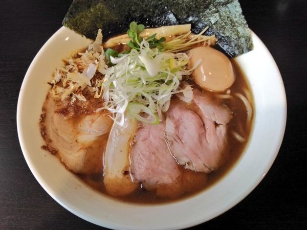 「きまぐれ限定 特製節そば」@麺屋 シロサキの写真