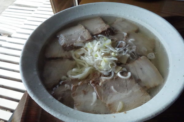 「会津山塩チャーシューメン」@奥裏磐梯らぁめんやの写真