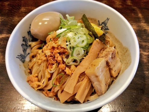 「期間限定 冷やし柚子煮干し蕎麦」@つけ麺 ジンベエの写真