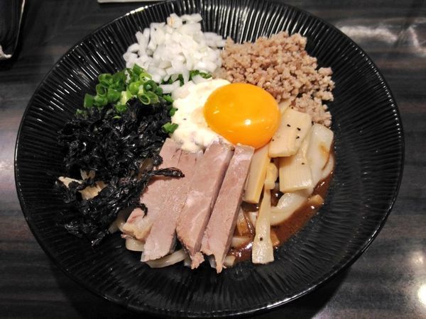 「期間限定 ブラックマヨネーズ」@めん処 夢ノ弥の写真