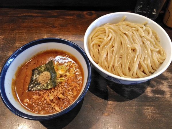 「期間限定 シビカラ濃厚つけ麺」@つけ麺 ジンベエの写真