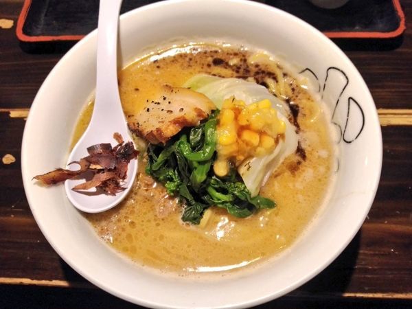 「味噌らぁ麺」@麺龍伝説 我流家 赤の写真