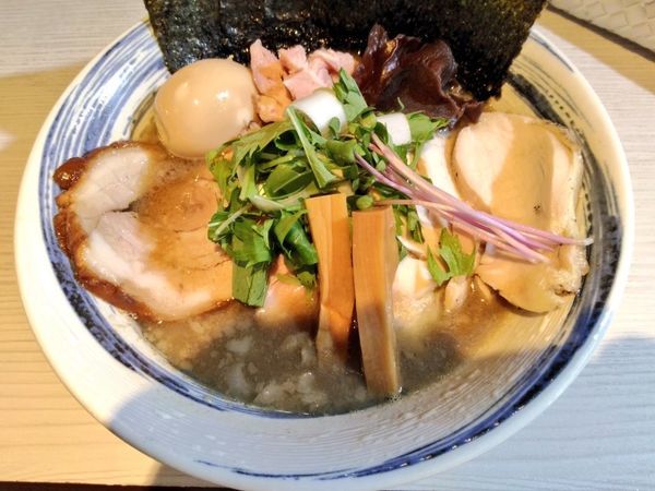 「期間限定 背脂肉煮干し中華蕎麦 スペシャル」@麺や 堂幻の写真