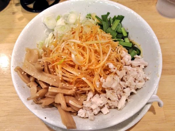 「期間限定 烈火の油そば」@らーめん 一鉄の写真