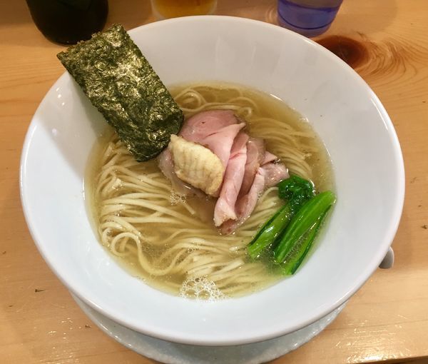 「ふぐそば【限定】1200円+味玉」@麺屋BISQの写真