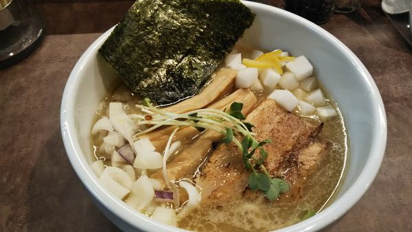 「濃厚ホタテそば」@NOODLE VOICEの写真