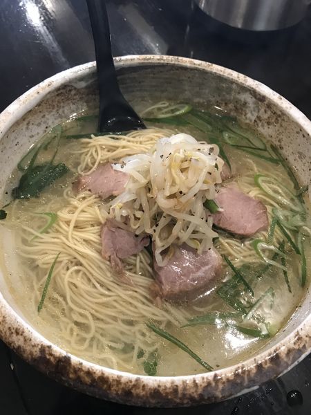 「塩そば 750円」@麻婆まぜそば 麻ぜろうの写真