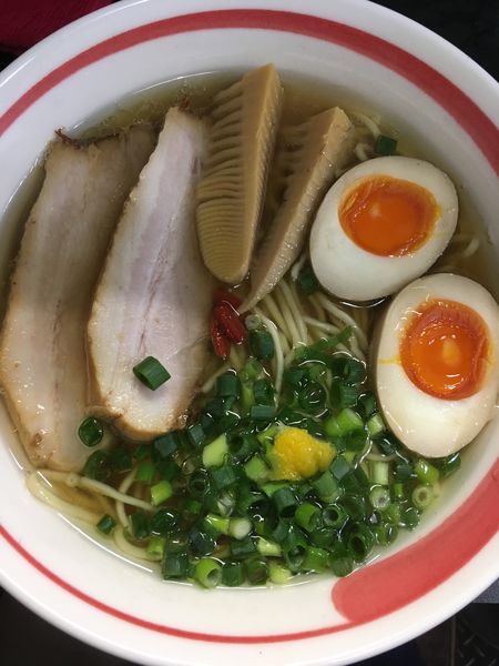 「アゴだし特製塩」@自家製麺SHINの写真