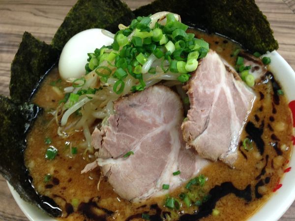 「味噌＋味玉＋のり」@味噌屋八郎商店 新宿店の写真