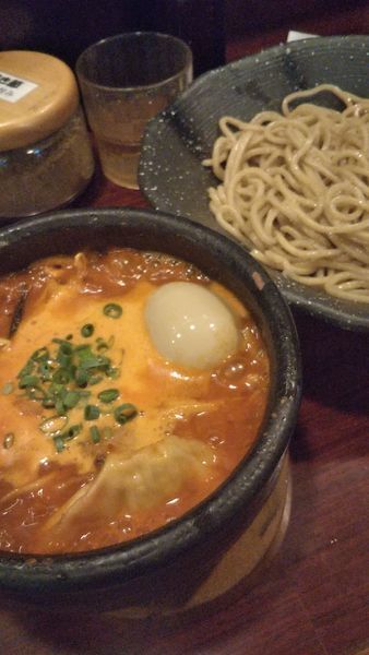 「うま辛つけ麺レベル３(920円)」@麺や つるり 新潟小千谷流の写真