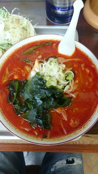 「雷中辛ラーメン   730円」@純手打ラーメン五十番の写真