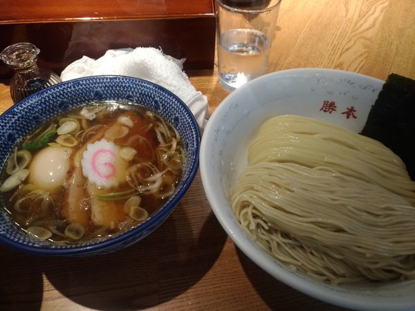 「特製清湯つけそば」@つけそば 神田勝本の写真