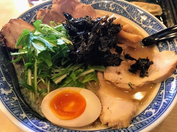 「特製ラーメン(醤油、こってり)」@らーめん がんちゃの写真