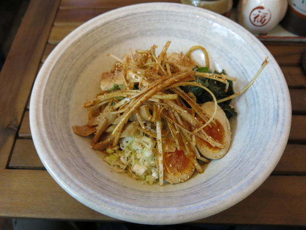 「田乃井流油そば：950円」@比内地鶏中華そば 田乃井の写真