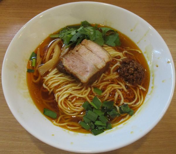 「紅湯麺 780円」@角煮酢豚麺 ゆきふじの写真