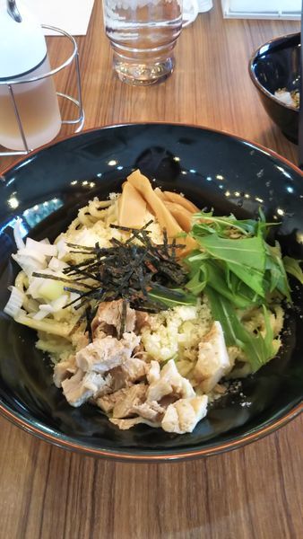 「チーズ油そば(840円)」@横浜家系ラーメン 壱角家 上尾店の写真