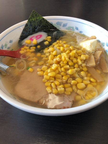 「塩バターコーン太麺」@北海ラーメン蝦夷の写真