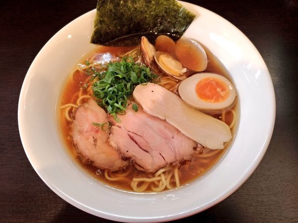 「期間限定 裏メニュー 魚介醤油そば」@麺屋 シロサキの写真