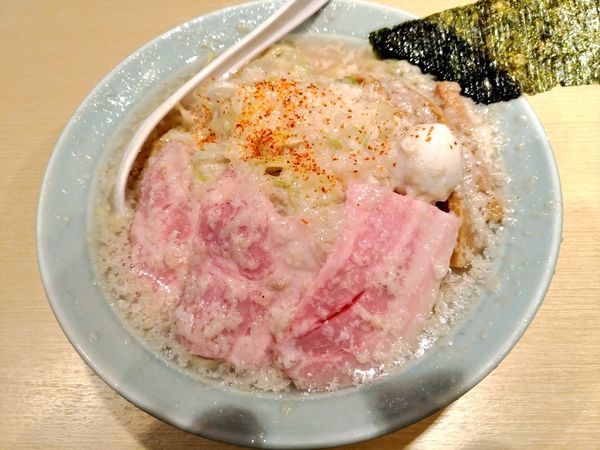 「期間限定 裏メニュー ミハラ弁慶味噌ver.」@らー麺 アオキジの写真