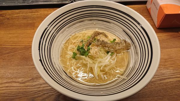 「鯛の塩らーめん 600円」@堂の浦 駅前店の写真