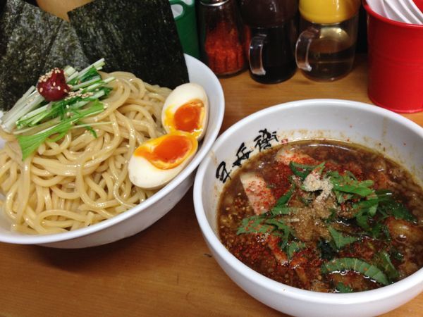 「しそゴマつけ麺」@つけ麺 千兵衛の写真
