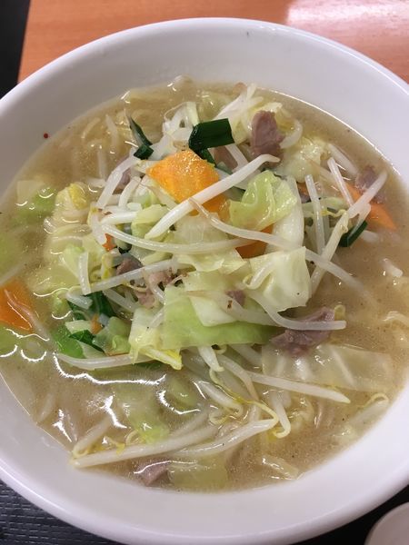 「野菜たっぷりタンメン」@日高屋 小田急町田北口店の写真