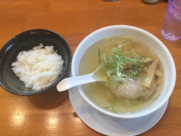 「朝ラー しょっつる(¥500)」@麺屋 朋の写真