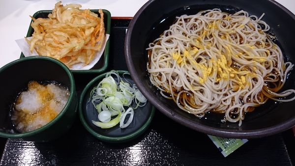 「朝そば 鬼おろし」@ゆで太郎 関内本町通り店の写真