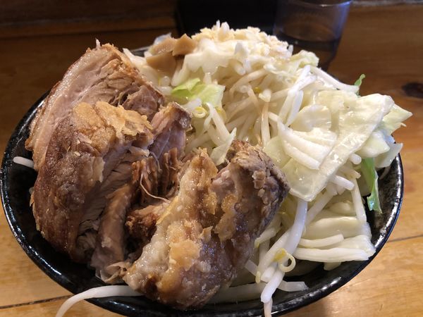 「デブセブハイパーライト」@極太濁流ラーメン ら・けいこ 東片端店の写真