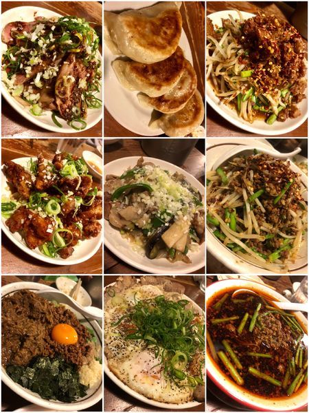 「【気まぐれ限定】皿ひろし+まぜそばカレー豚+台湾ラーメン..」@麺 酒 やまのの写真