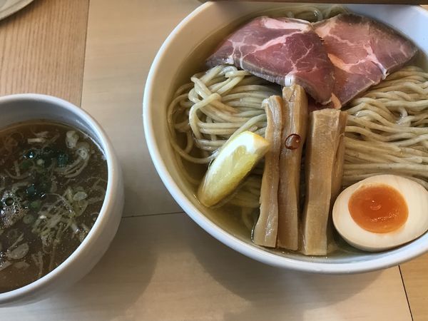 「限定昆布水つけそば」@つけそば 周の写真