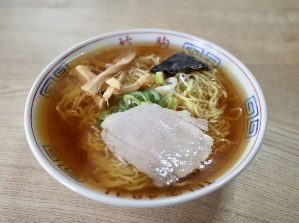 「中華そば…350円‬」@竹駒の写真