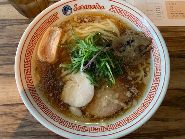 「ラーメン1000円」@ソラノイロ ARTISAN NOODLESの写真