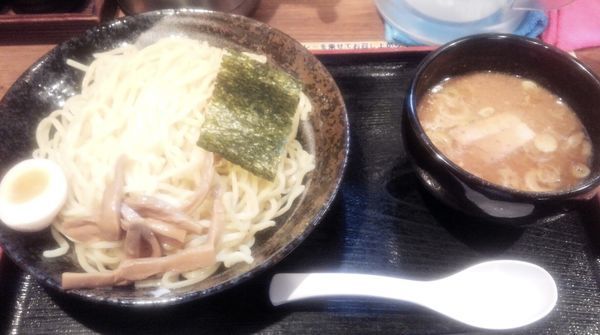 「醤油つけ麺 大盛」@つけめん てつ蔵 和光市店の写真