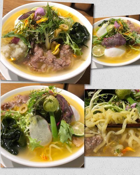 「5/1~2限定・和牛とハーブの冷やしイリコそば¥1000」@中華そば 二階堂の写真