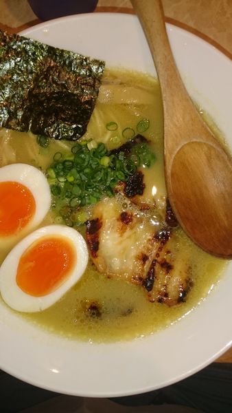 「鶏ポタラーメンぽてり」@鶏ポタラーメン THANK 大門店の写真