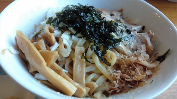 「あぶらそば780円大油」@中華そば136の写真