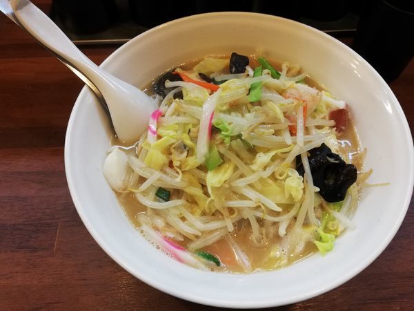 「ちゃんぽん風タンメン（期間限定）」@拉麺 梅太郎の写真