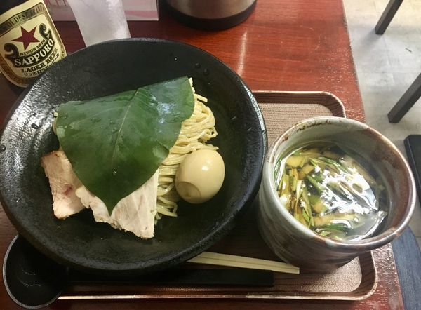 「葉、薫るつけ麺 しいたけ出汁 ひやもり250g+味玉」@創作麺処 スタ★アトの写真