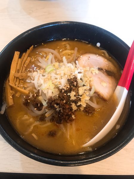 「味噌らーめん(大盛)」@麺屋 誉の写真