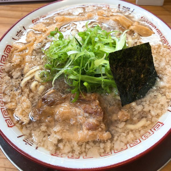 「プラチナポークの背脂らーめん ¥950」@ねいろ屋の写真