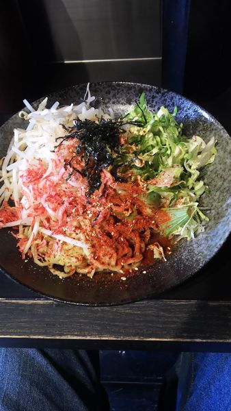 「5種出汁の醤魚辛まぜそば」@まぜそば最高の写真