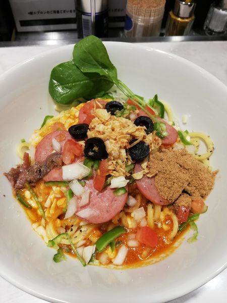 「ピザソバ」@ajito ism shinjuku baseの写真