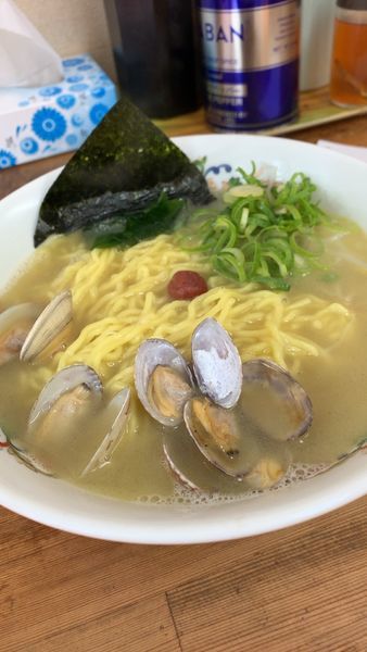 「あさりラーメン」@瀬戸内ラーメン 大島の写真