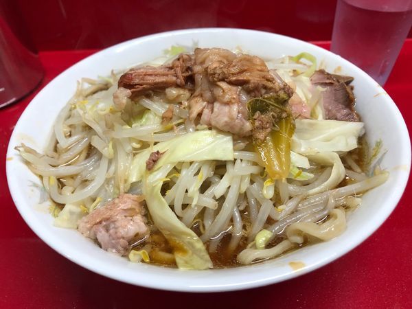「小ラーメン（ニンニクアブラ）」@ラーメン二郎 越谷店の写真