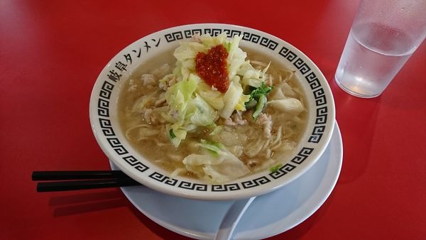「岐阜タンメン+野菜増量+肉増量 2辛」@岐阜タンメン 各務原店の写真
