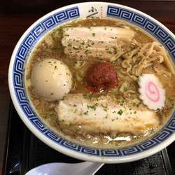 からみそらーめん 味玉