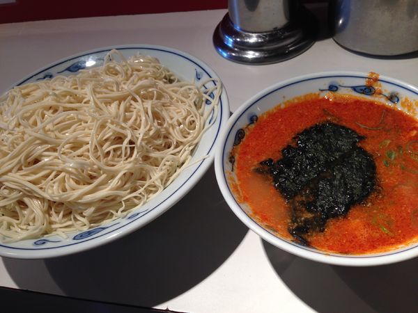 「辛つけ」@らあめん英 本店の写真