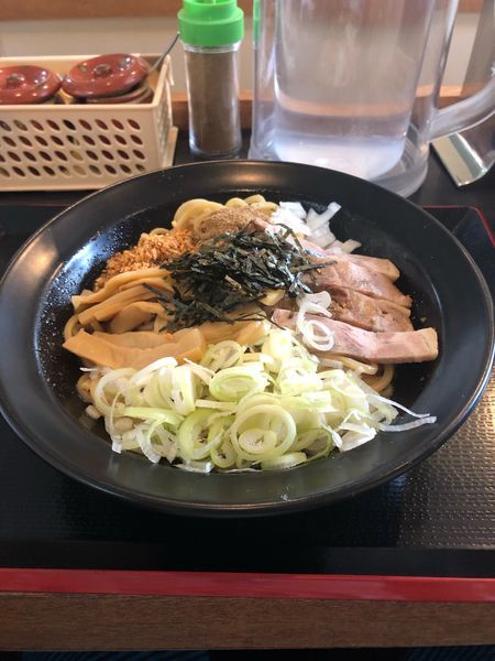 「油そば並 680円」@麺屋 松尾の写真