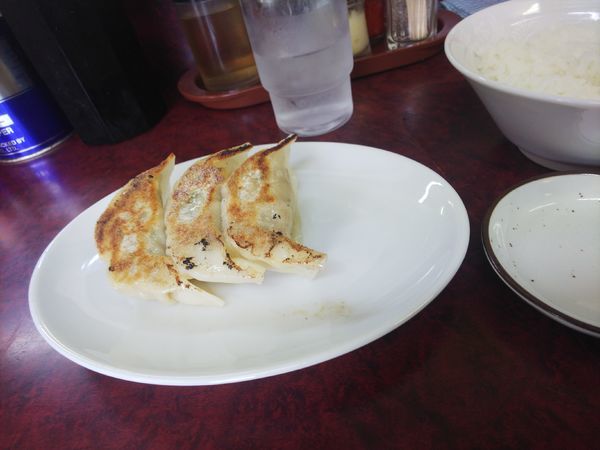 「Ａセットの餃子３コ」@三番亭の写真